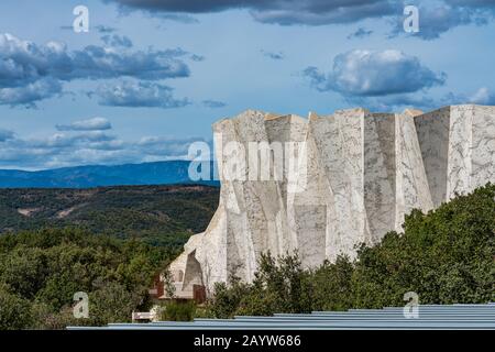 Caverne du Pont-d'Arc, ein Faksimile der Höhle von Chauvet in Ardeche, Frankreich Stockfoto