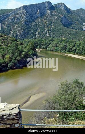 Griechenland, Nestos-Schlucht in Ostmakedonien Stockfoto