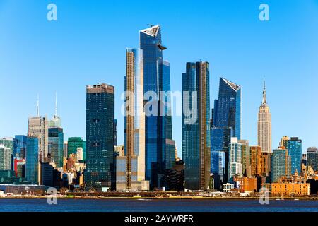 Hudson Yards New York Skyline Architecture Stockfoto