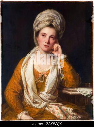 Sir Joshua Reynolds, Mrs Horton, später Viscountess Maynard (ca. 1735-182/15), Porträtgemälde vor dem Jahr 1792-1 Stockfoto