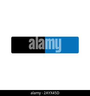 Einfaches UI Glylph Symbol Design Image. Es kann auch für die Benutzeroberfläche verwendet werden. Geeignet für mobile Apps, Web-Apps und Printmedien Stockfoto