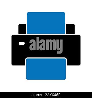 Einfaches UI Glylph Symbol Design Image. Es kann auch für die Benutzeroberfläche verwendet werden. Geeignet für mobile Apps, Web-Apps und Printmedien Stockfoto