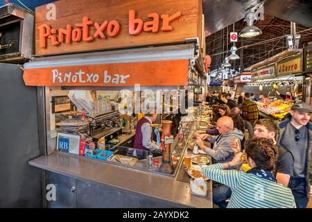 Pinotxo Bar, Boqueria Food Market, Barcelona, Katalonien, Spanien