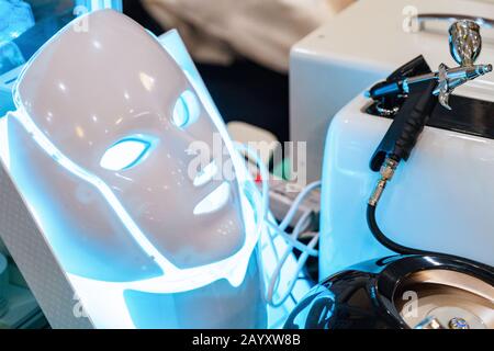 Kosmetische Maske zur Behandlung von Hautproblemen Stockfoto