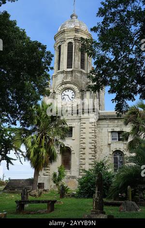 Old St. John's Cathedral in Antigua und Barbuda Stockfoto