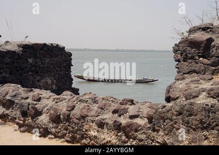 Gambia kunta kinteh Island Slave James Island und St Andrew's Island Stockfoto