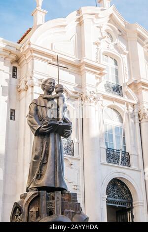 Igreja de Santo António (Kirchenheilige Anthony von Lissabon) ist eine Kirche, die dem heiligen Anthony von Lissabon in Lissabon gewidmet ist Stockfoto