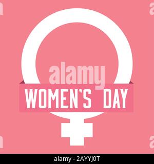 Womens-Tageskarte Stock Vektor