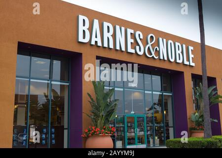 Barnes and Noble Storefront Schild Stockfoto