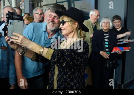 Lulu besucht die Weltpremiere von "Robert the Bruce" im Vue Omni in Edinburgh Credit: Euan Cherry Stockfoto