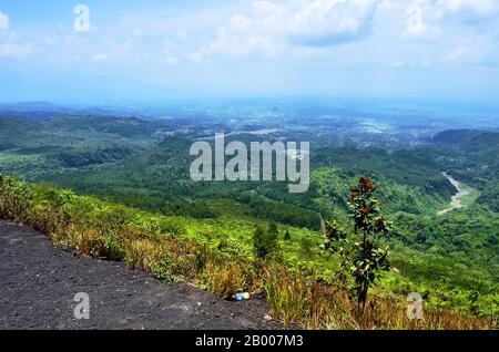 Blick auf West Java Stockfoto