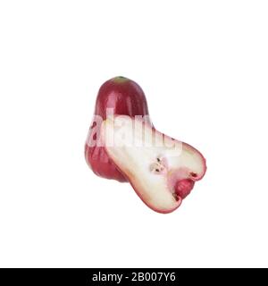 rosenapfel oder rosenapfel-frucht auf dem Hintergrund neu Stockfoto