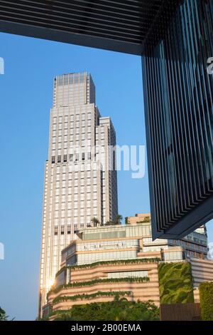 Rosewood Hotel und K11 Atelier, Tsim Sha Tsui, Kowloon, Hongkong Stockfoto