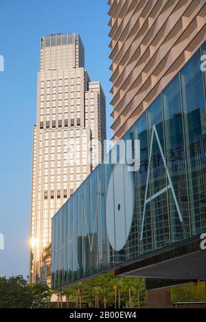 Rosewood Hotel und K11 Atelier, Tsim Sha Tsui, Kowloon, Hongkong Stockfoto