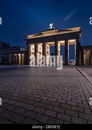 Brandenburger Tor, Berlin, Deutschland Stockfoto