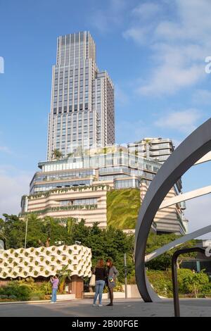 Rosewood Hotel und K11 Atelier, Tsim Sha Tsui, Kowloon, Hongkong Stockfoto