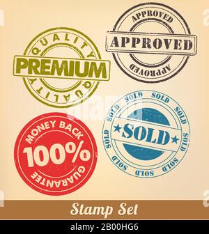 Stempelprämie Stock Vektor