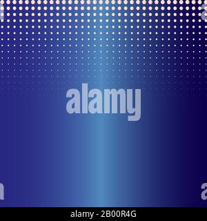 Blauer Hintergrund mit Blasen Stock Vektor