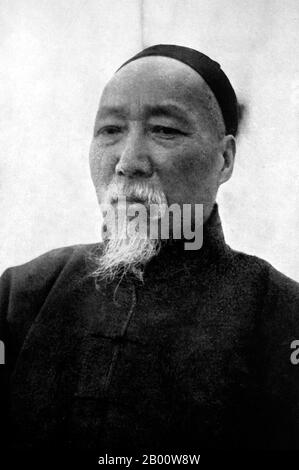 China: Yang Tseng-hsin, Gouverneur von Sinkiang (1911-1928), Mitte der 1920er Jahre. Stockfoto