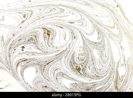 Marmor abstrakte Acryl Hintergrund. Art Marmorierung artwork Textur. Stockfoto