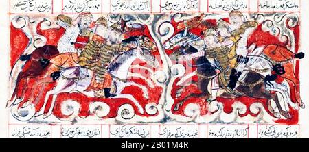 Das Shahnameh oder Shahnama (persisch شاهنامه Šāhnāmeh, 'Das Buch der