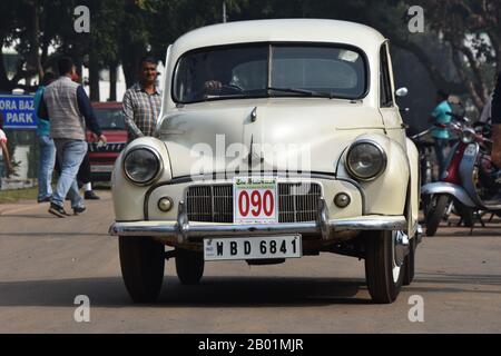 1951 Morris Kleinwagen Mit 8 Ps Und 4 Zylinder Motor Indien Wbd 6841 Stockfotografie Alamy