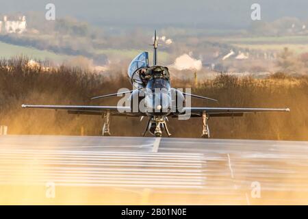 RAF Valley Hawk T2 22-01-2020 Stockfoto