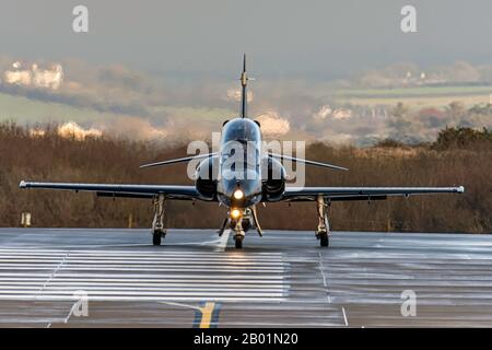 RAF Valley Hawk T2 22-01-2020 Stockfoto