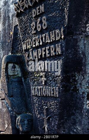 Gedenkort Mahnmal Bittermark, Deutschland, Nordrhein-Westfalen, Ruhrgebiet, Dortmund Stockfoto