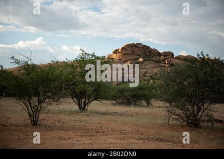Erongo Mountains Nature Conservancy Stockfoto