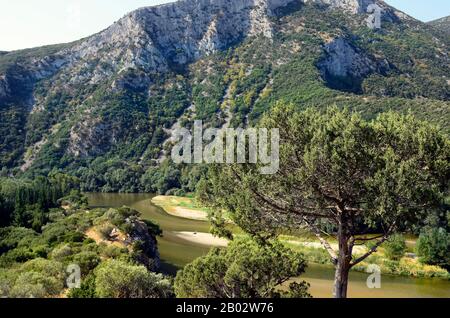 Griechenland, Nestos-Schlucht in Eastmacedonia Stockfoto