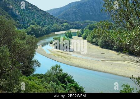 Griechenland, Nestos-Schlucht in Eastmacedonia Stockfoto