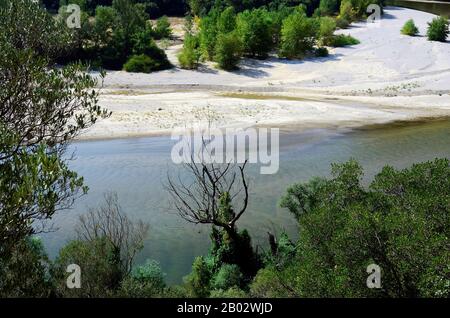 Griechenland, Nestos-Schlucht in Eastmacedonia Stockfoto