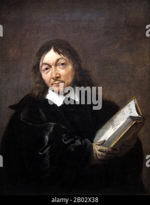 René Descartes (* 31. März 1596 in Paris; † 11. Februar 1650) war ein französischer Philosoph, Mathematikwissenschaftler und Wissenschaftler, der den Großteil seines Lebens in der niederländischen Republik verbrachte. Er wurde als Vater der modernen Philosophie tituliert, und viel nachfolgende westliche Philosophie ist eine Antwort auf seine Schriften, die bis heute eng untersucht werden. Insbesondere seine Meditationen zur Ersten Philosophie sind in den meisten universitären Philosophieabteilungen weiterhin ein Standardtext. Descartes' Einfluss in der Mathematik ist ebenso offensichtlich: Das kartesische Koordinatensystem - das den Verweis auf einen Punkt im Raum als Zahlensatz erlaubt, und al Stockfoto