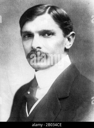 Muhammad Ali Jinnah (* 25. Dezember 1876 in Pakistan; † 11. September 1948) war ein Anwalt, Politiker, Staatsmann und Gründer Pakistans aus dem 20. Jahrhundert. Er ist in Pakistan im Volk und offiziell als Quaid-e-Azam (Großer Führer) bekannt. Jinnah starb im Alter von 71 Jahren im September 1948, etwas mehr als ein Jahr, nachdem Pakistan die Unabhängigkeit vom britischen Empire erlangt hatte. Stockfoto