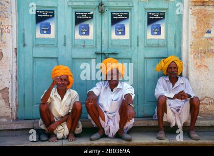 Madhya Pradesh (gemeint ist Central Province) ist ein Bundesstaat in Zentralindien. Seine Hauptstadt ist Bhopal und die größte Stadt ist Indore. Madhya Pradesh, das aufgrund seiner geografischen Lage in Indien das "Herz Indiens" genannt wird, ist nach Gebieten der zweitgrößte Bundesstaat des Landes. Mit über 75 Millionen Einwohnern ist er nach Einwohnerzahl der fünftgrößte Bundesstaat Indiens. Stockfoto