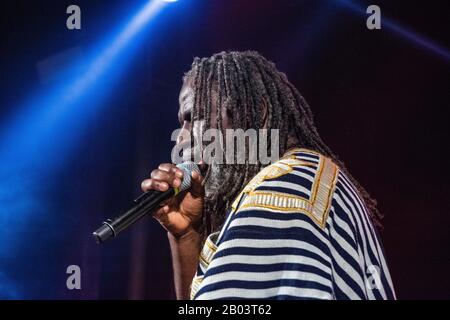 Tiken Jah Fakoly Sala Apolo Barcelona 2019 Stockfoto