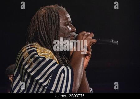 Tiken Jah Fakoly Sala Apolo Barcelona 2019 Stockfoto