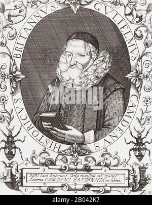 William Camden, 1551 - 1623. Englisches Antiquariat, Historiker, Topograf und Herald. Stockfoto