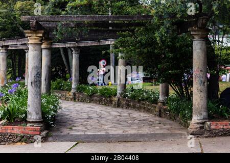 Olaya Herrera National Park in Bogotá, Kolumbien im Zentrum der Stadt, wurde am 16. Februar 2020 zum Nationaldenkmal erklärt Stockfoto