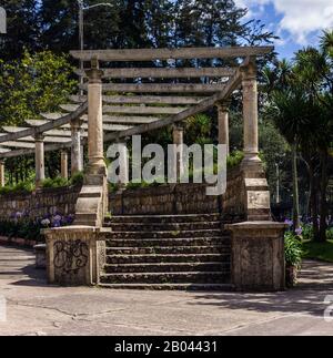 Olaya Herrera National Park in Bogotá, Kolumbien im Zentrum der Stadt, wurde am 16. Februar 2020 zum Nationaldenkmal erklärt Stockfoto