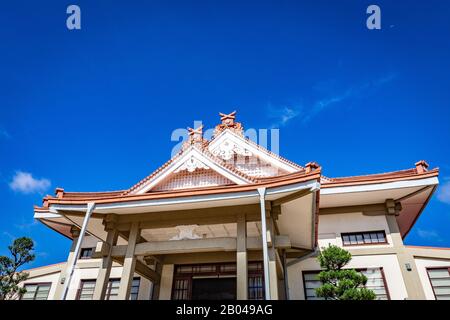 Japanischer Tempel in Bauru-Stadt. Die Stadt liegt im Bundesstaat São Paulo Stockfoto