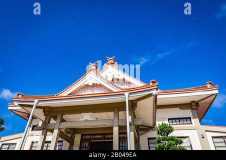 Japanischer Tempel in Bauru-Stadt. Die Stadt liegt im Bundesstaat São Paulo Stockfoto