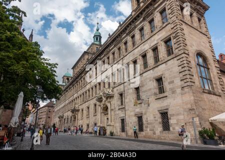 Das Nürnberger Rathaus in Nürnberg, Bayern, Deutschland. Stockfoto