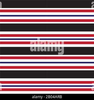Dies ist eine klassische horizontale Streifen Geeignet für T-Shirt Druck, Textilien, Jersey, jacquard Muster, Hintergründe, Websites Stockfoto