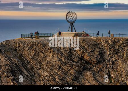 North Cape in Mageroya Insel, Norwegen Stockfoto