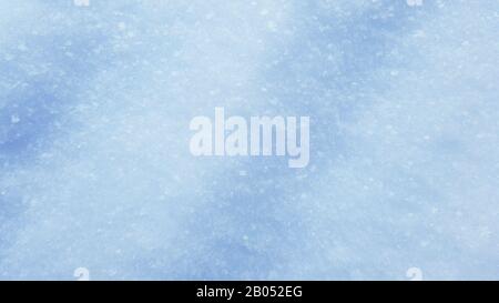 Abstrakter, natürlicher Schneehintergrund im Freien Stockfoto