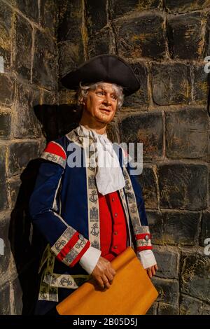 Edinburgh, Jul 11: Innenansicht eines örtlichen Museums am 11. Jul. 2011 in Edinburgh Stockfoto