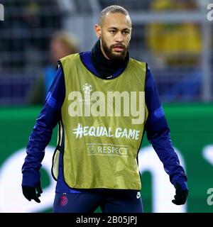 18. februar 2020 Dortmund, Deutschland Fußball Borussia Dortmund gegen Paris Saint Germain L-R: Neymar von Paris Saint Germain Stockfoto