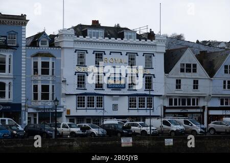 Royal Castle Hotel, Dartmouth, Devon Stockfoto